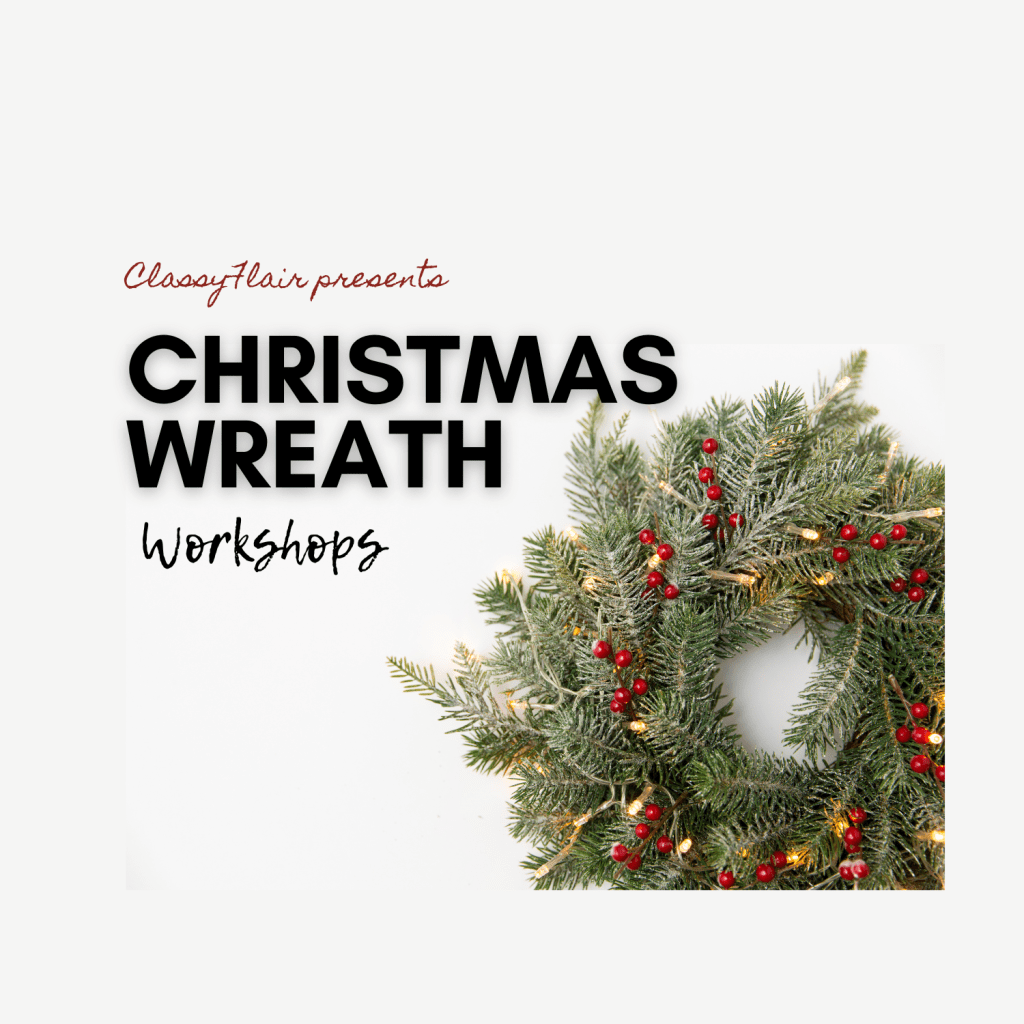 Christmas Wreath DIY&nbsp;workshops