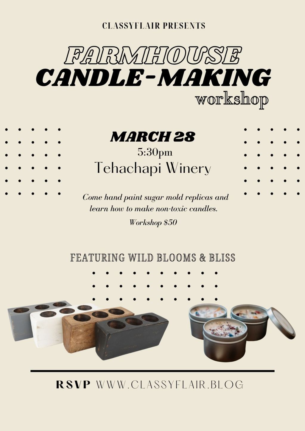 Farmhouse Candle Workshop