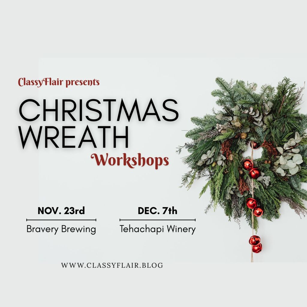 Save the Date – Annual Christmas Wreath&nbsp;workshops