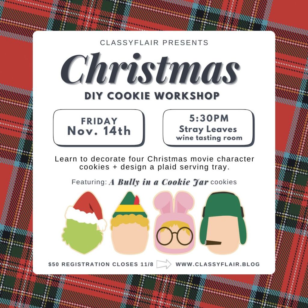 Christmas DIY Cookie Workshop – Nov.&nbsp;14